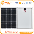 Factory direct 250w solar pane manufacture
